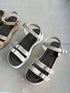 Double Adjustable Strap Summer Casual Platform Sandals